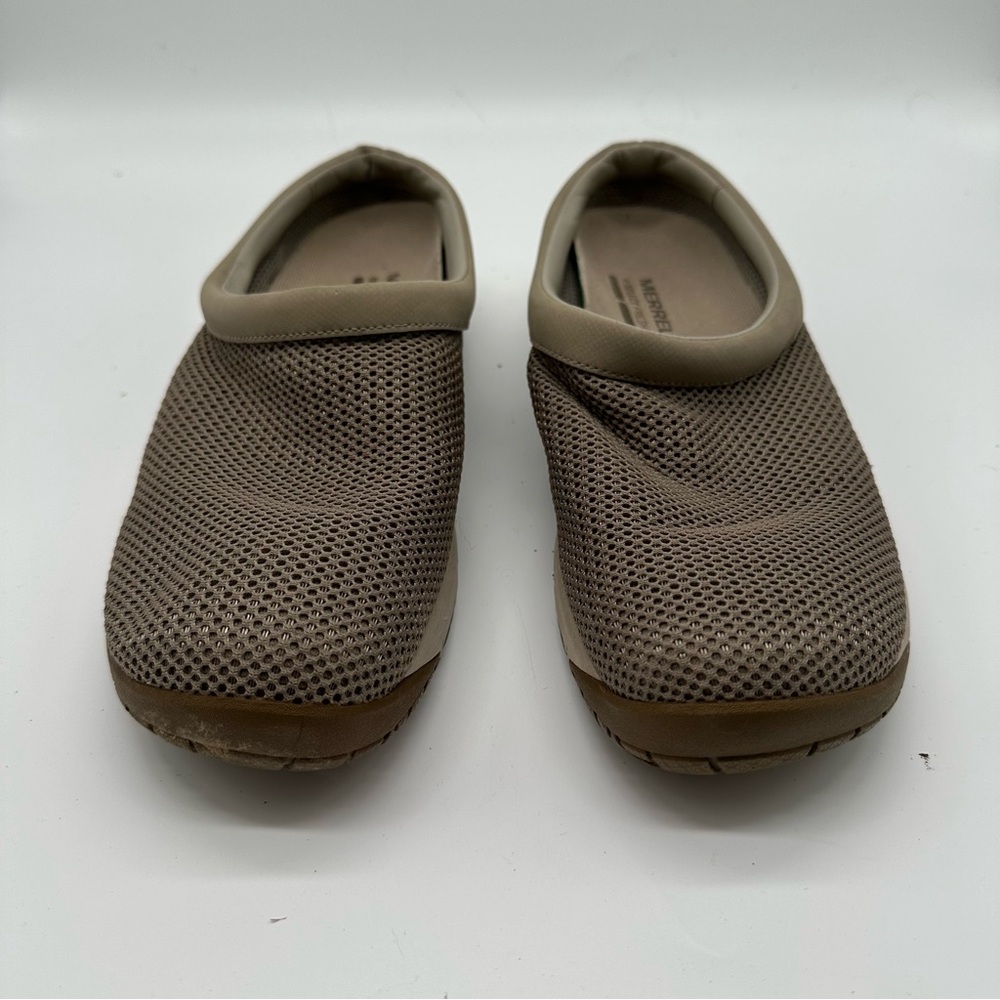 Merrell Brown Mesh Slip-On Shoes 10
